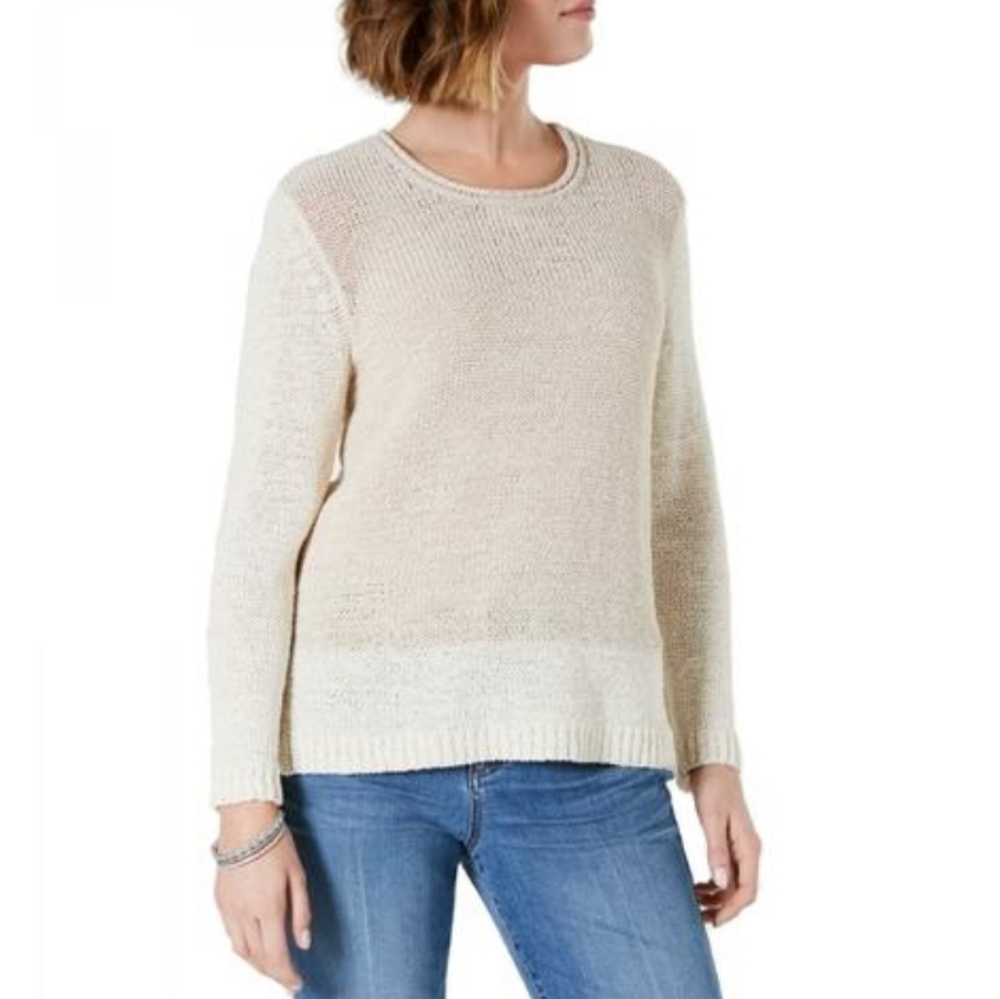 Style & Co Scoop Neck LS Sweater